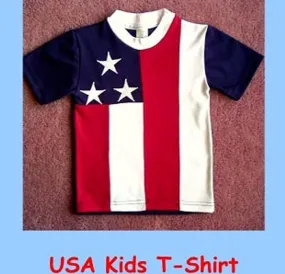 2-Pack Youth USA Flag T-Shirt by Stately Made in USA youthflagteex2