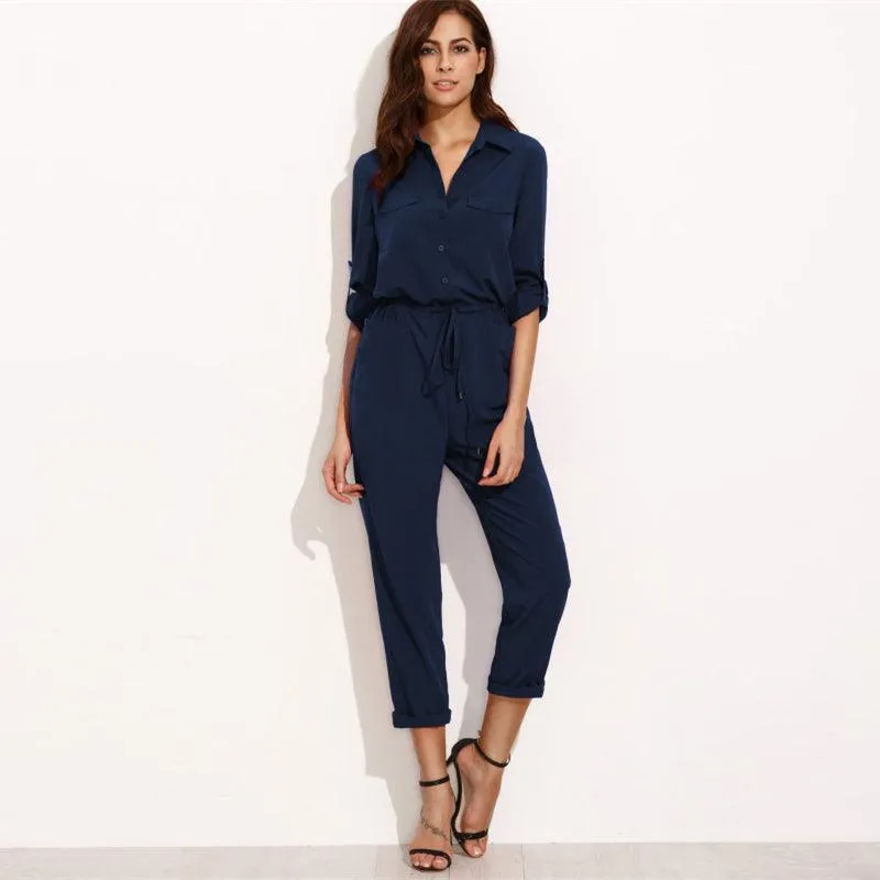 ALL WORK NO PLAY JUMPSUIT