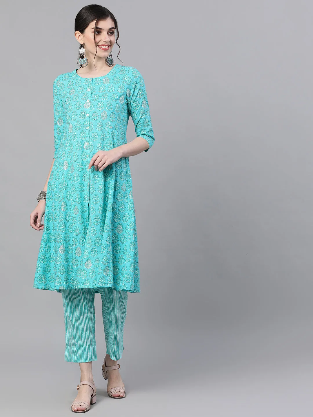 Asmani Kurta Set