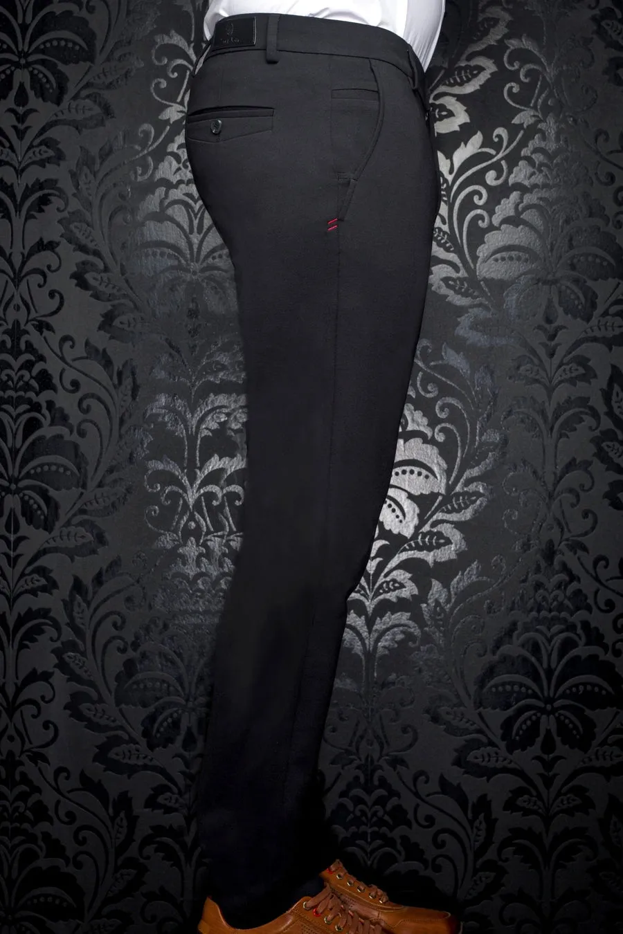 Au Noir Stretch Pant | Beretta Giacomo Black