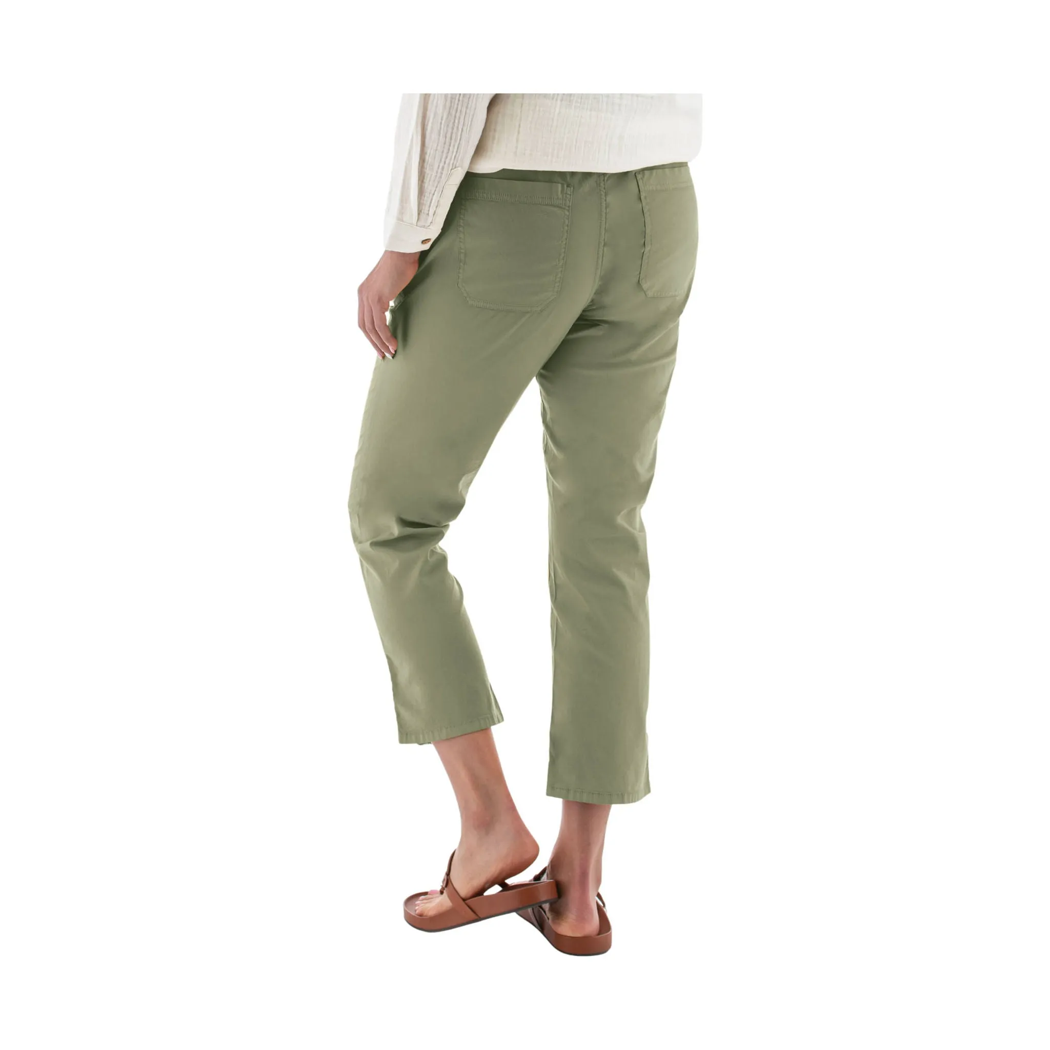 Aventura Women's Ballard Ankle Pant - Oil Green