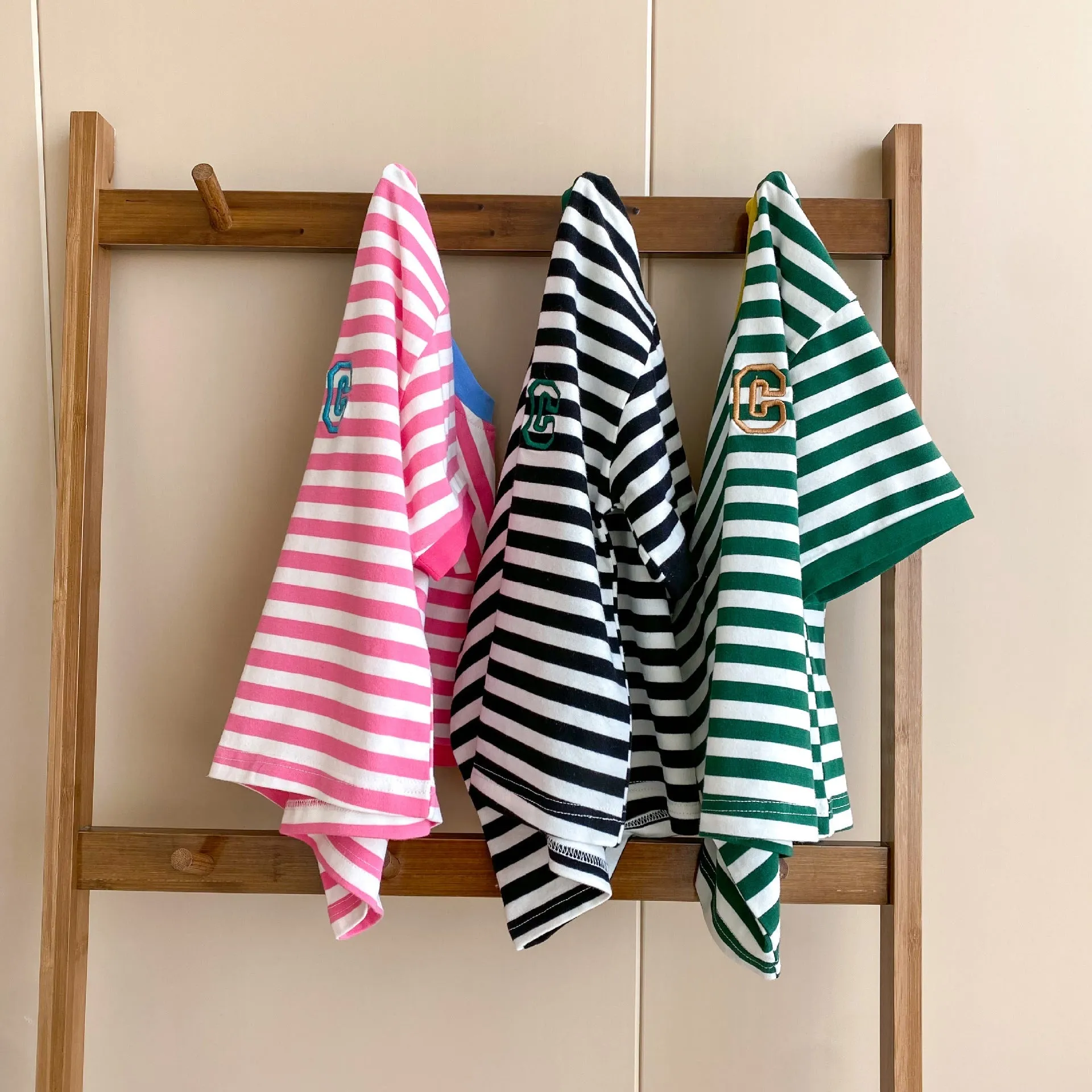 Baby Kid Girls Striped T-Shirts