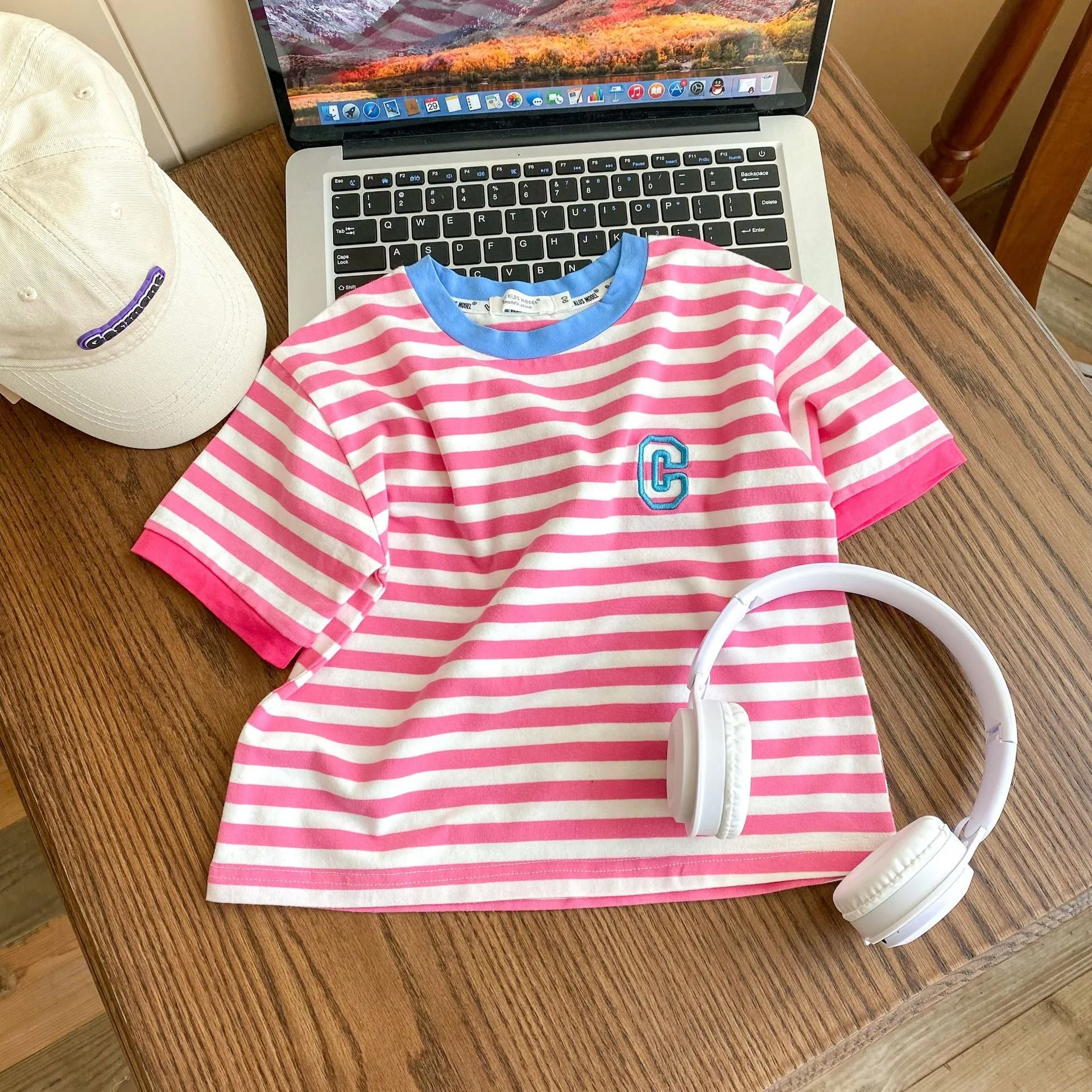 Baby Kid Girls Striped T-Shirts