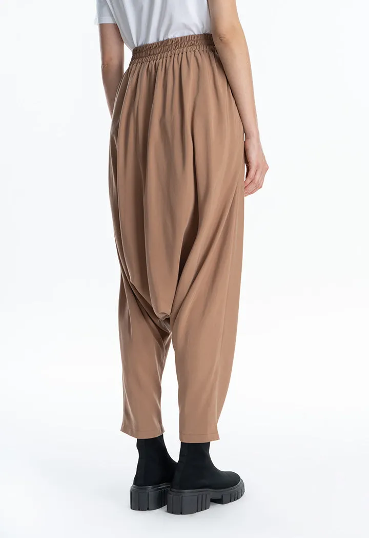 Baggy Loose Fit Solid Trouser