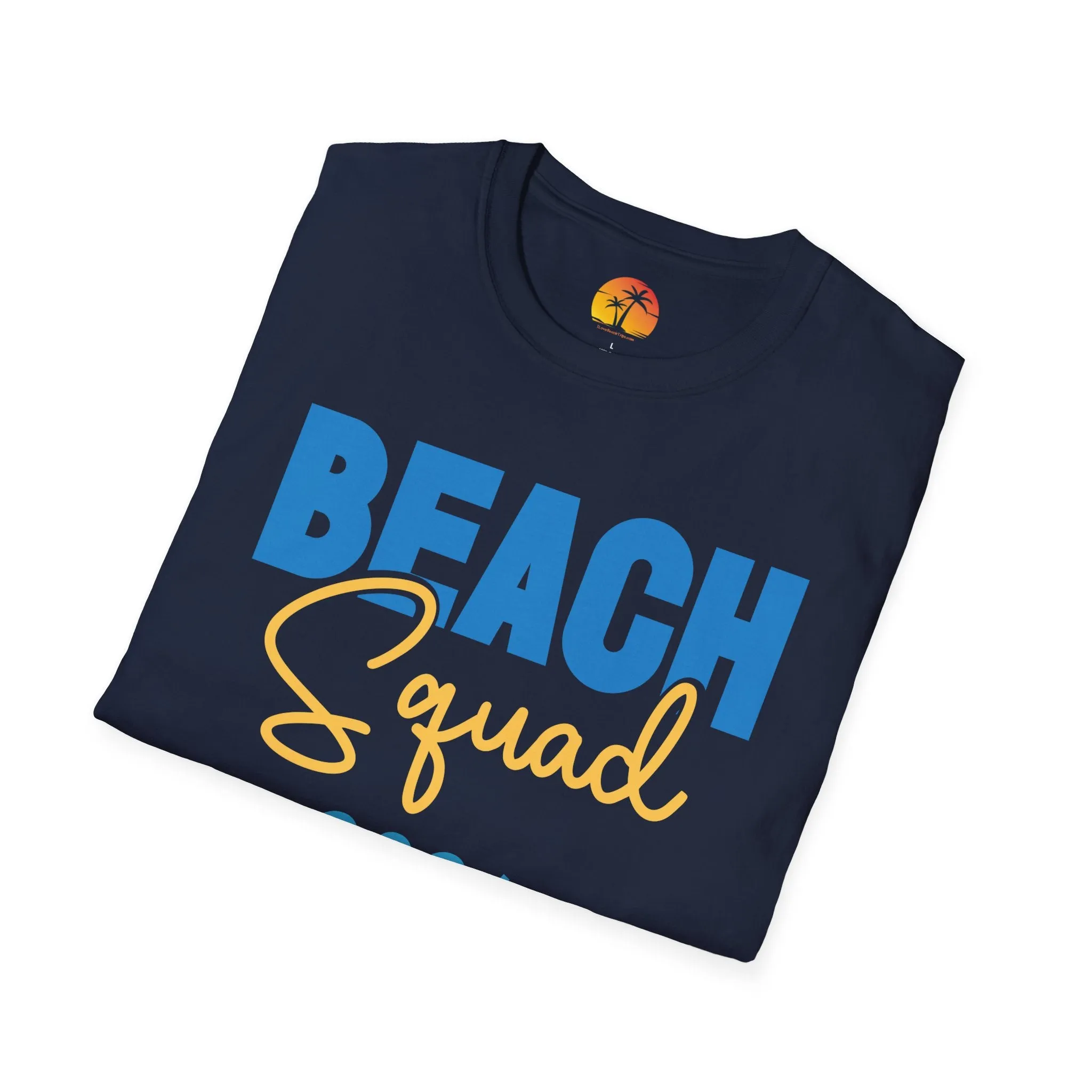 Beach T-Shirts Vacation Shirts for Friends Family 2024 Beach Squad Tee Unisex