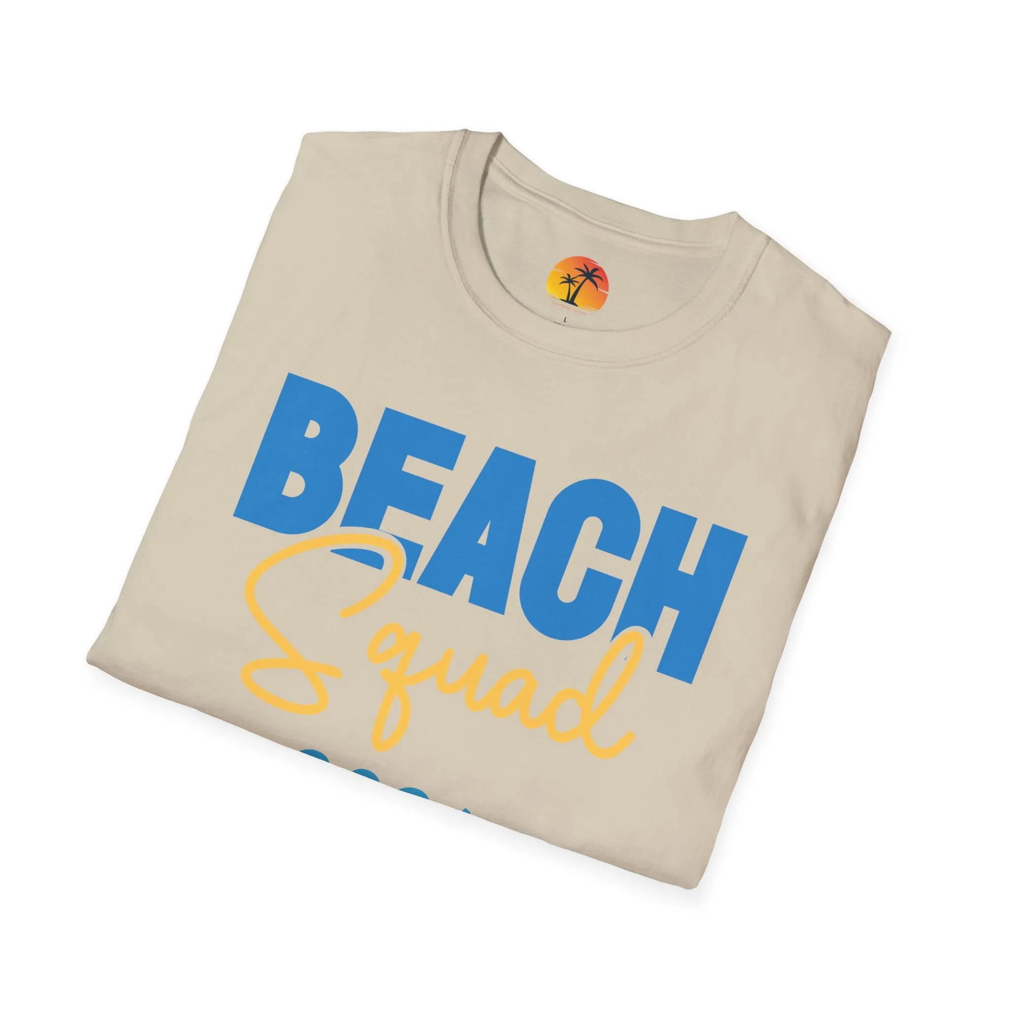 Beach T-Shirts Vacation Shirts for Friends Family 2024 Beach Squad Tee Unisex