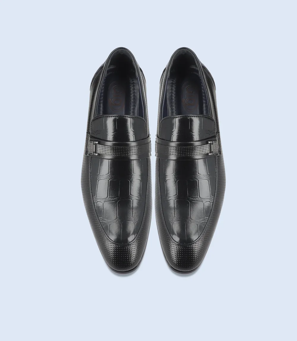 BM4123-BLACK-Men Slip On