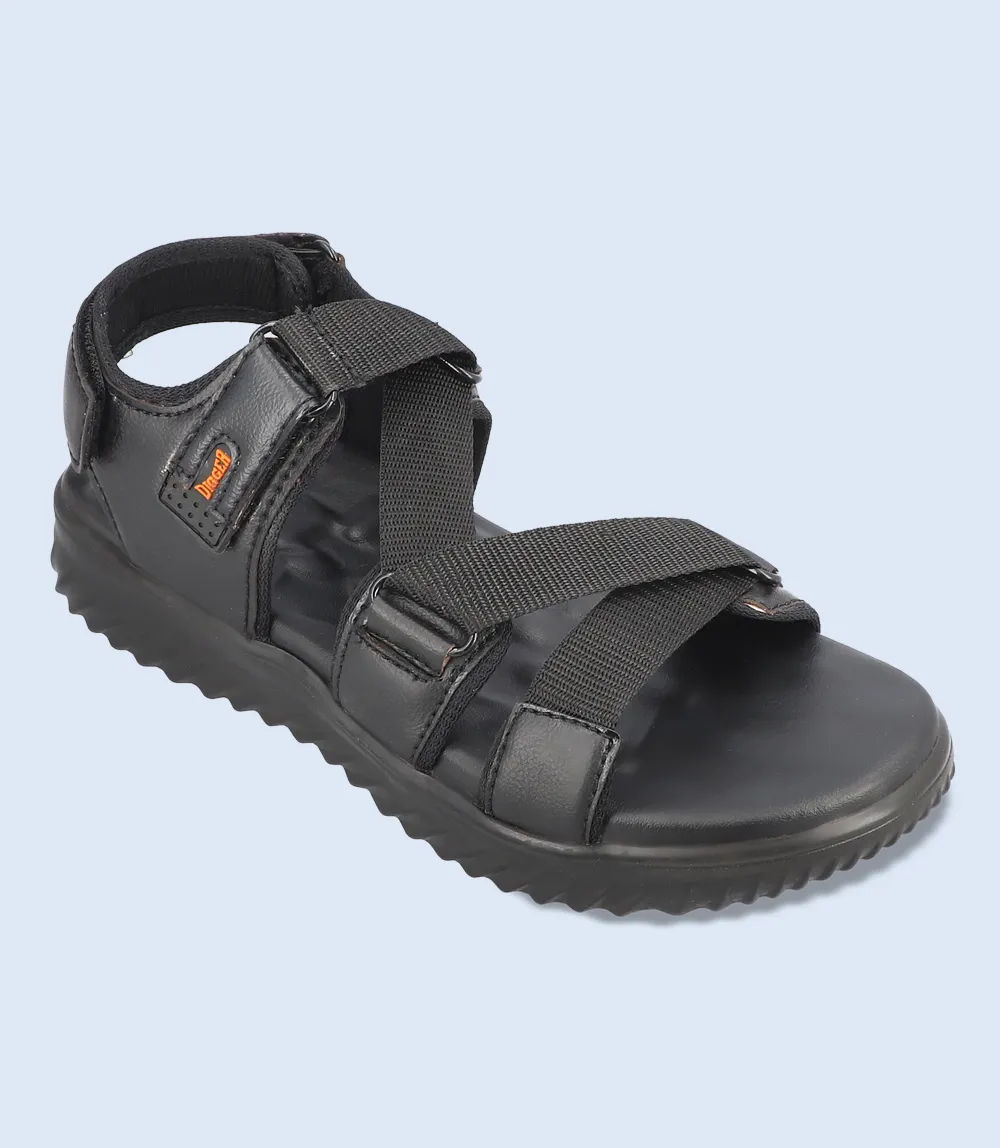 BM4537-BLACK-Men Sandal