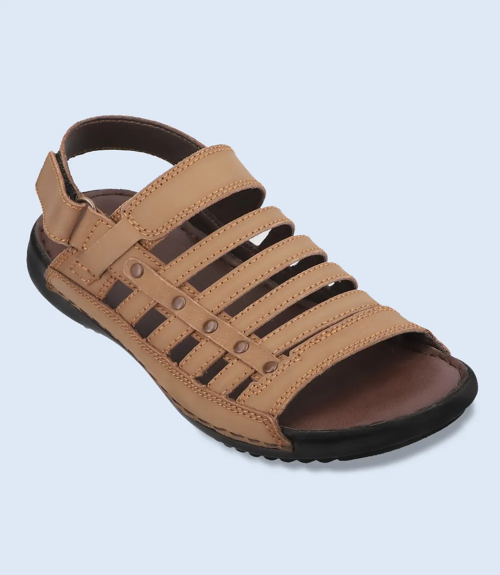 BM4579-BROWN-Men Sandal