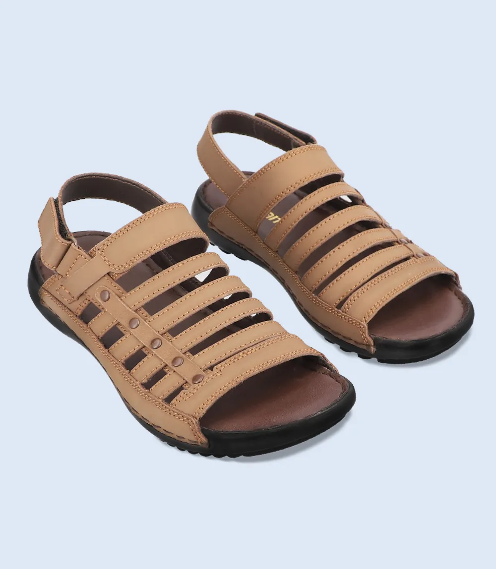 BM4579-BROWN-Men Sandal