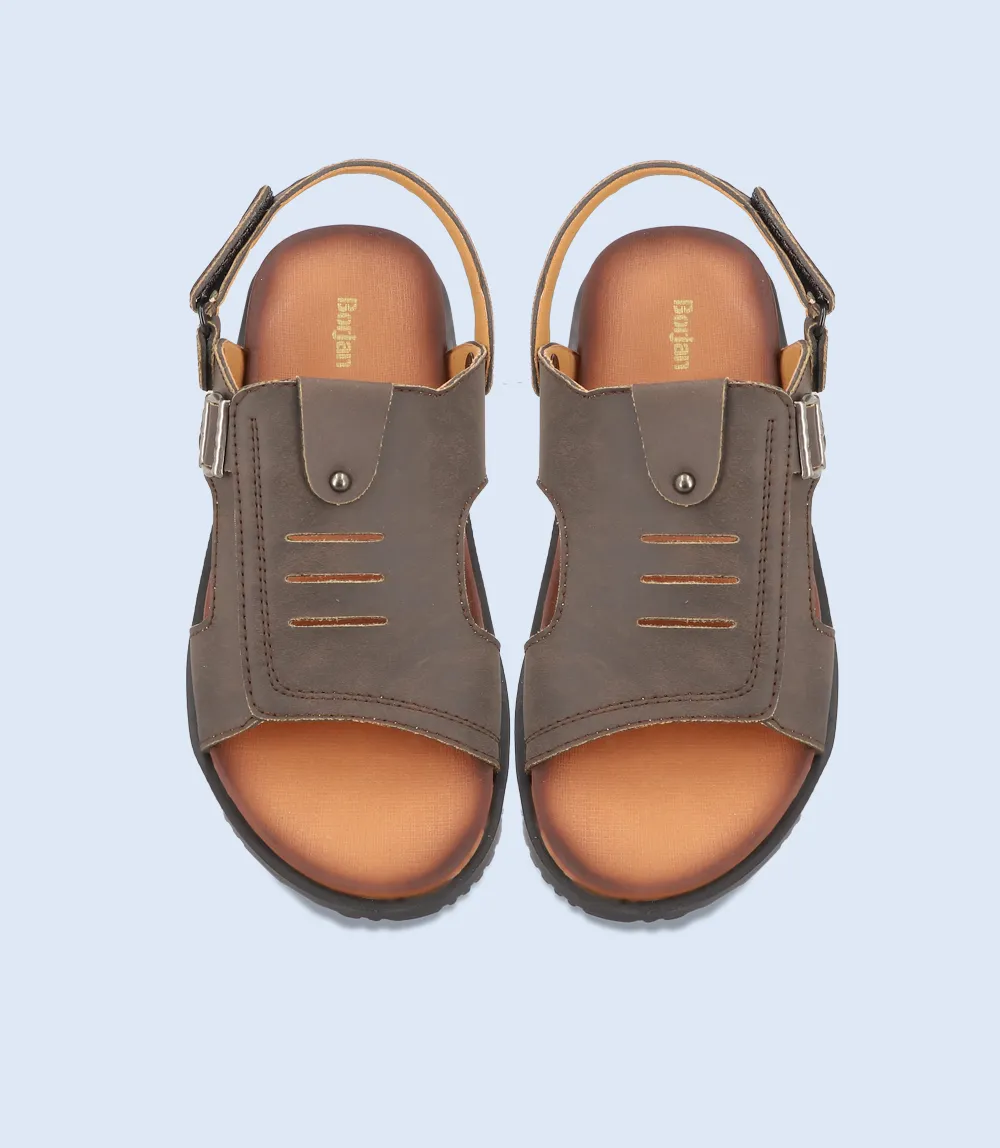 BM4838-BROWN-Men Sandal