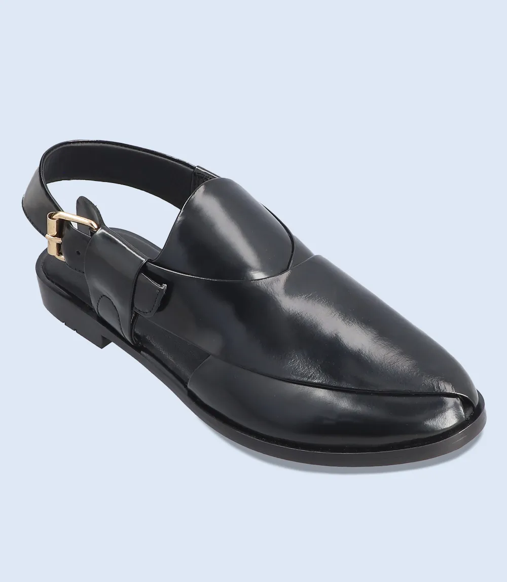 BM5612-BLACK-Men Peshawari's