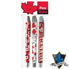 Canadian 3 Pen Sets.