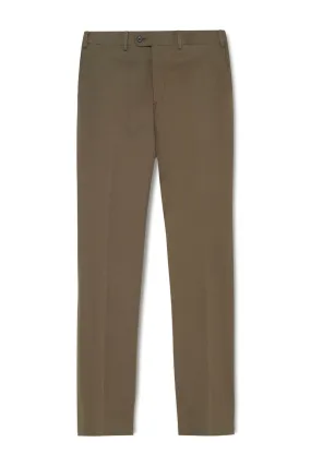 CGC Tailored Pants - Olive Stretch Cotton