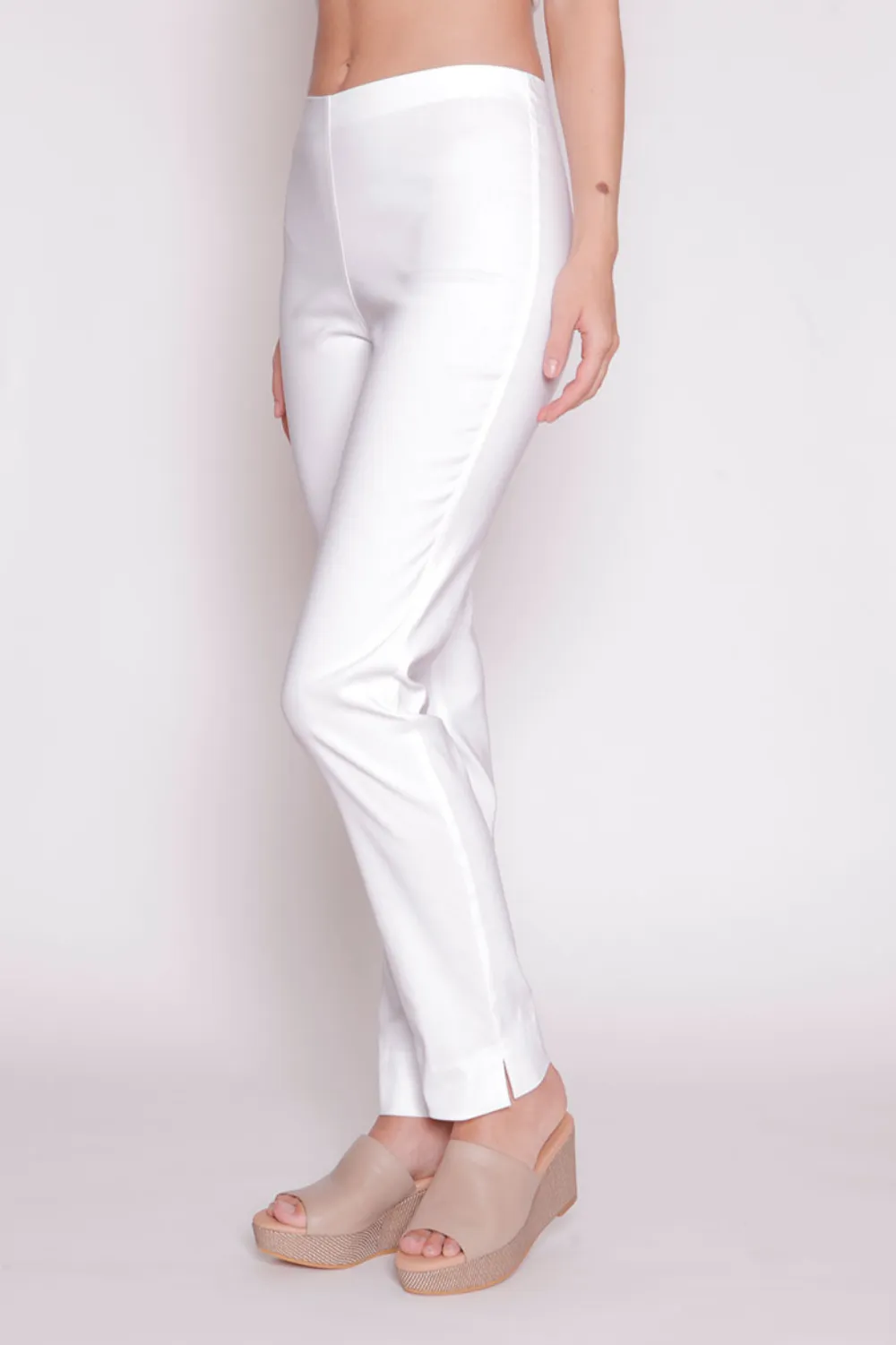 Chaucer Full Length Legging | White