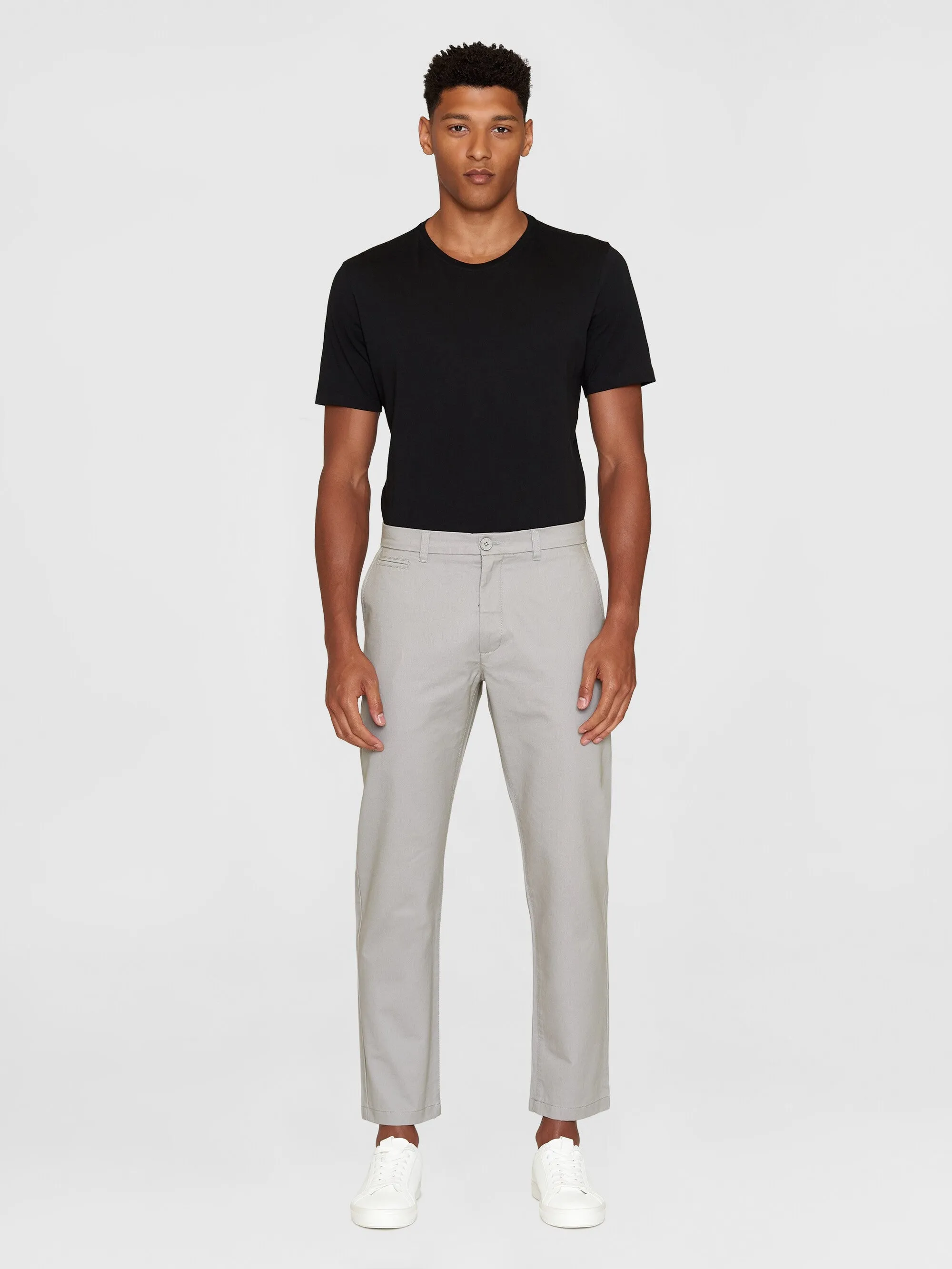 CHUCK regular twill chino pants - Alloy