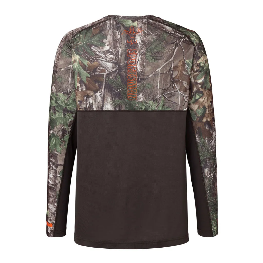 Cool Breeze Pro: Lightweight Breathable Camo Long Sleeve Fishing Shirt for Ultimate Comfort and Performance