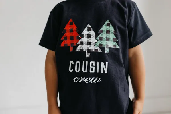 Cousin Crew Christmas T-Shirt and Infant Gown