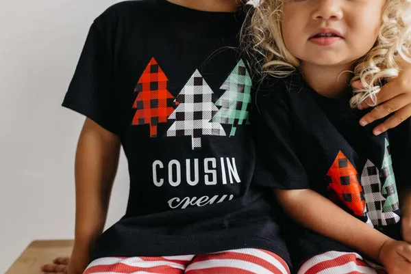 Cousin Crew Christmas T-Shirt and Infant Gown