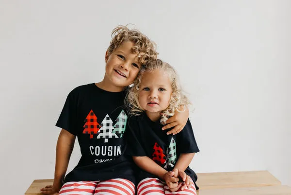 Cousin Crew Christmas T-Shirt and Infant Gown