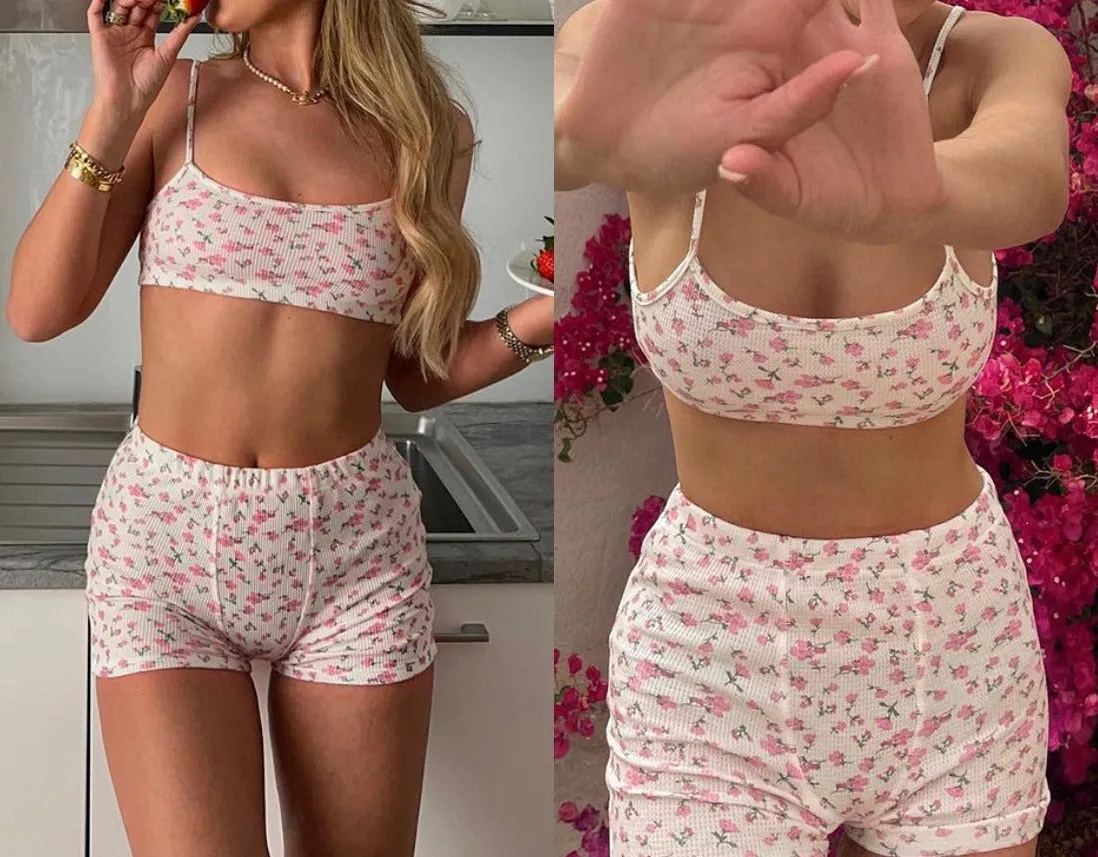 Elisa Floral Short Set