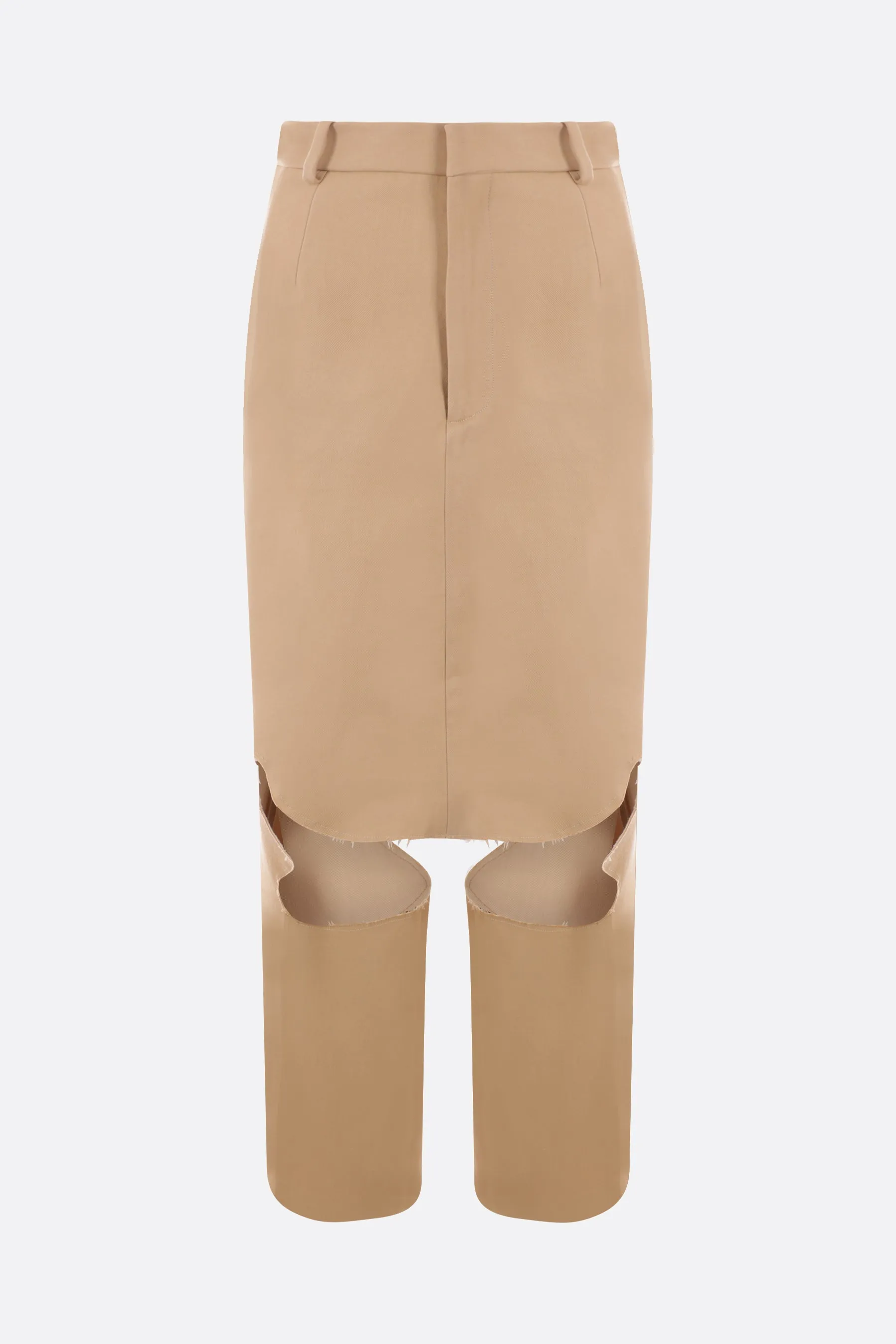 Eolica twill skirt pants