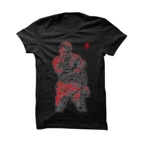 Jordan 12 Flu Game Black T Shirt (Ali)