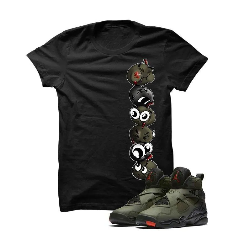 Jordan 8 Undefeated Black T Shirt (Cherry Bombs)