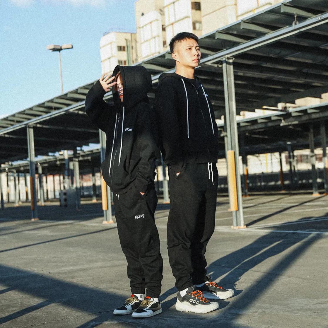 KICKSTAGE #KEEP THE FAITH SWEATSUIT HOODIE PANTS [KS189][KS190]