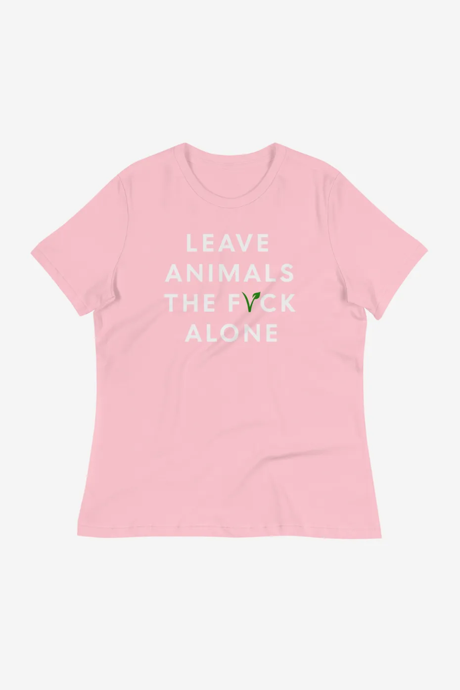 Leave Animals Alone Women's Relaxed T-Shirt