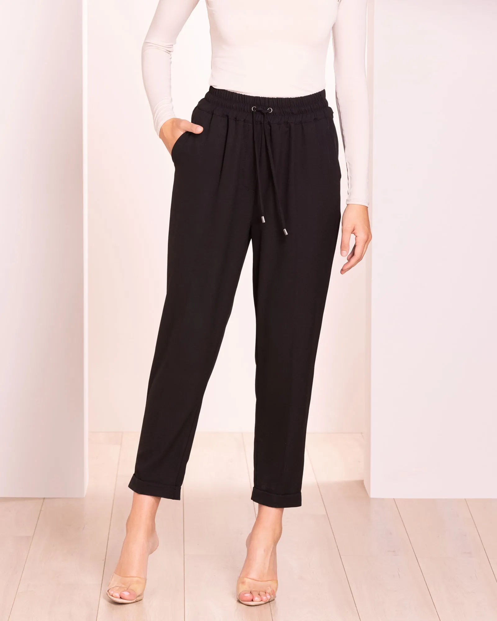 Marcelle Elastic Waist Pant