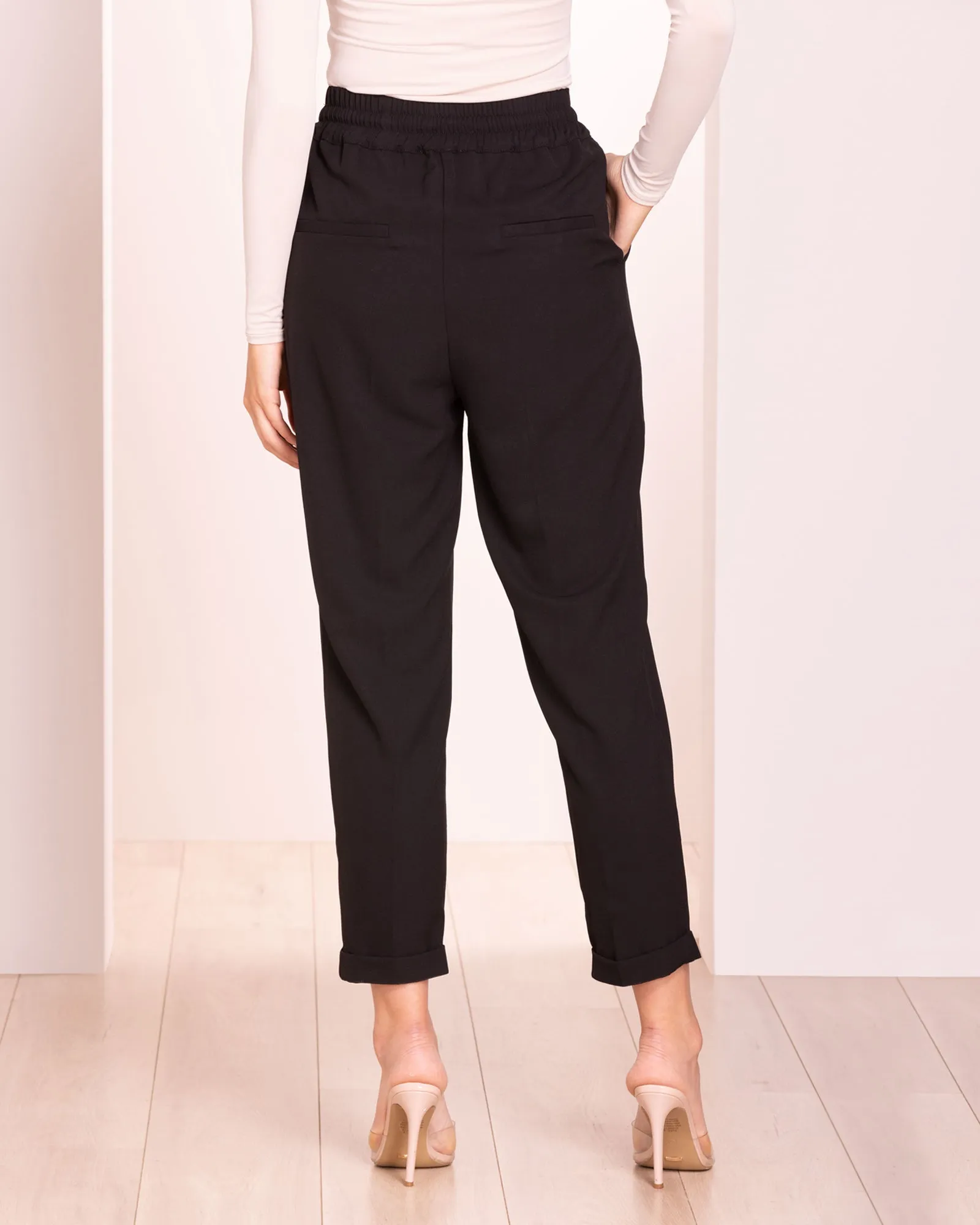 Marcelle Elastic Waist Pant