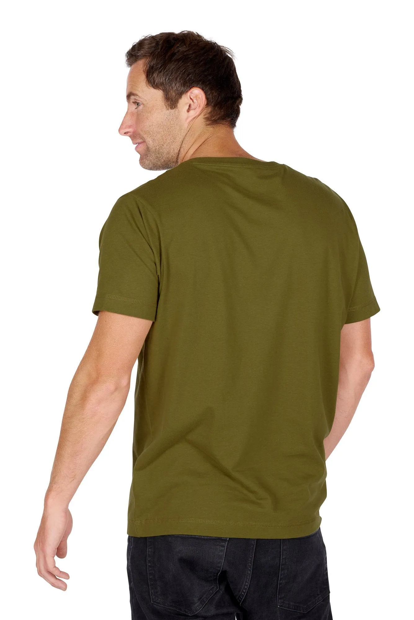 Men's Midnight Runr T-Shirts - Khaki