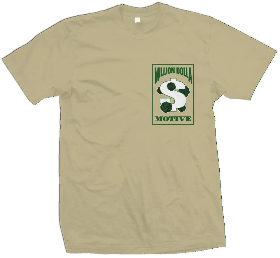 Million Dolla Motive Records - Khaki T-Shirt