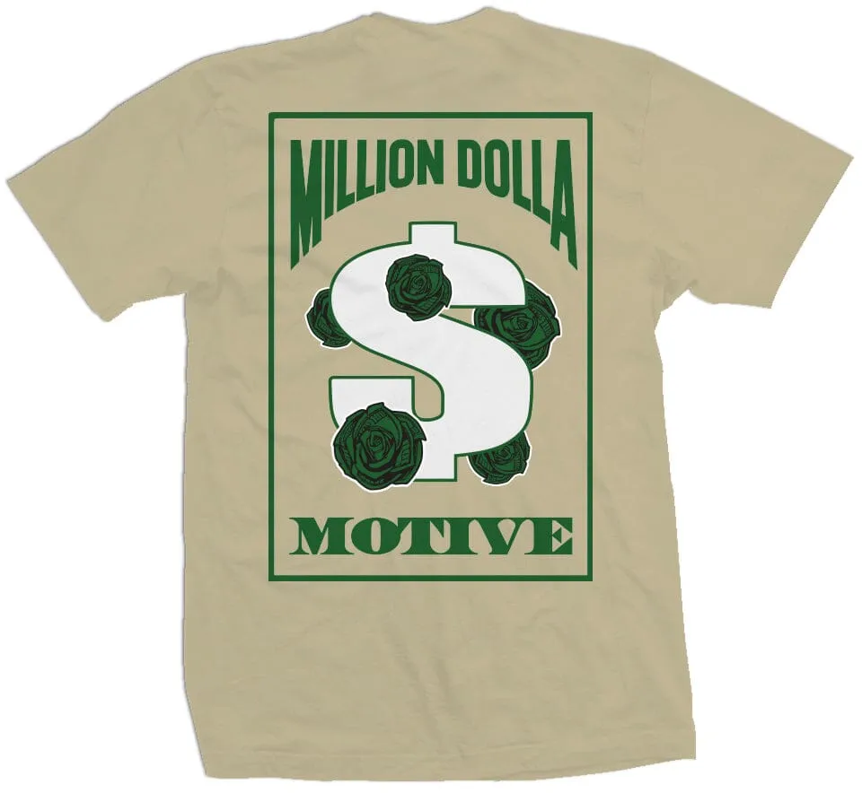 Million Dolla Motive Records - Khaki T-Shirt