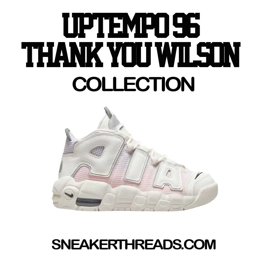 More Uptempo 96 Thank You Wilson ST Logo Shirt