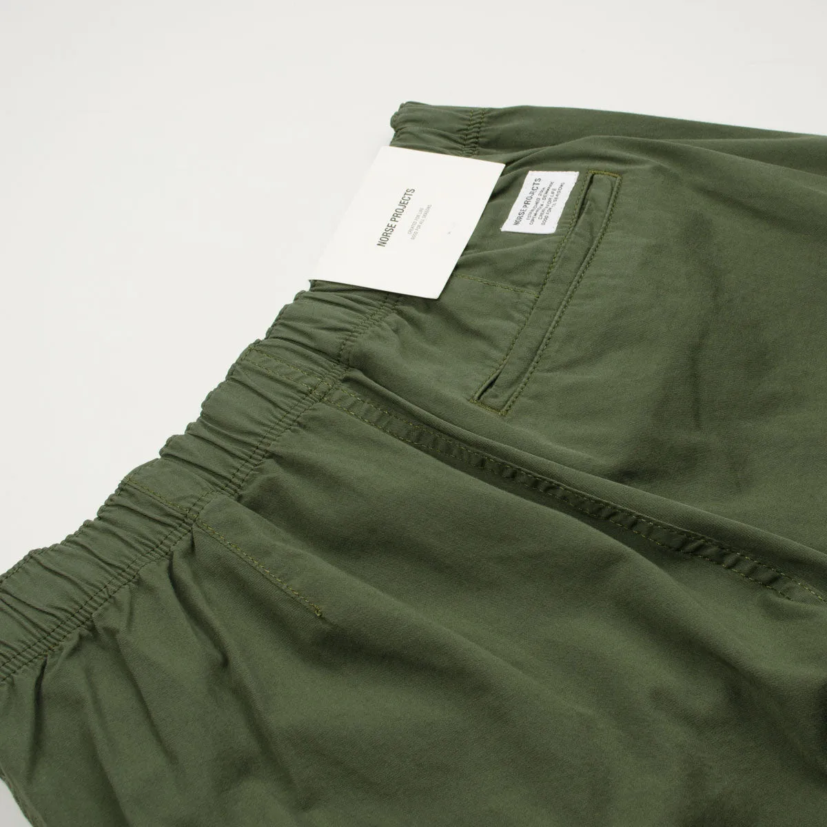 Norse Projects - Ezra Light Twill Pants - Ivy Green