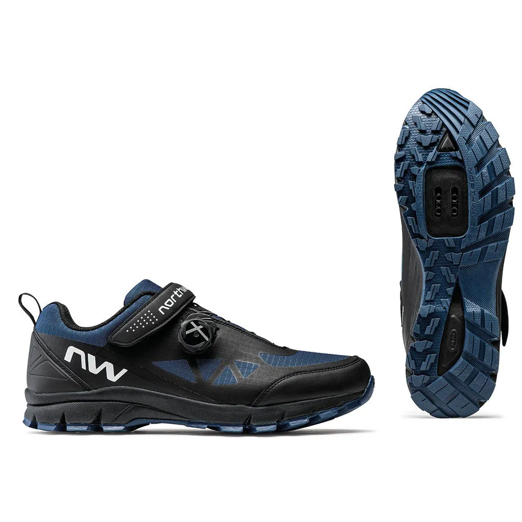 Northwave Corsair Shoes - Black/Deep Blue