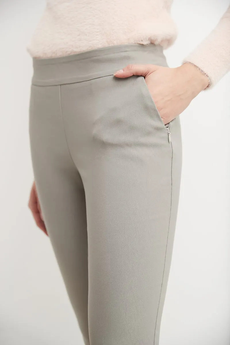 Pull-on skinny pants