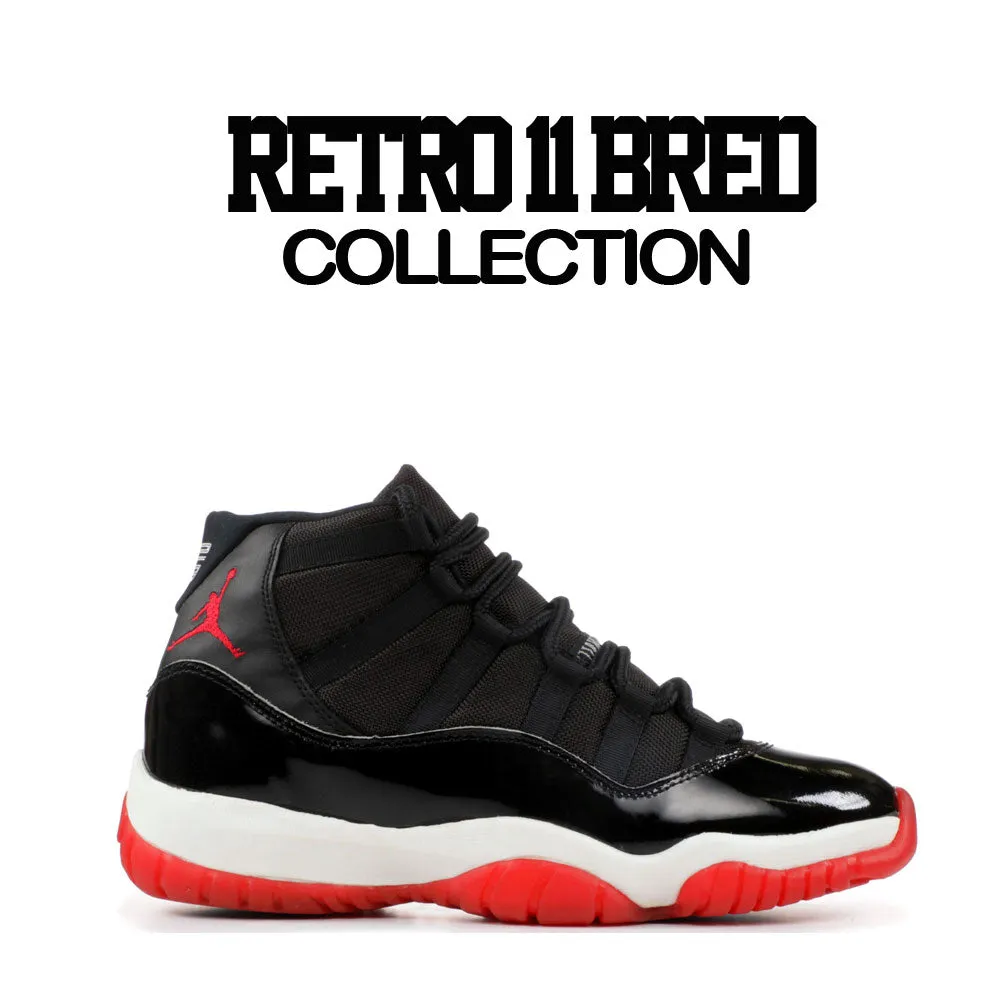 Retro 11 Bred Cheers Bear Shirt