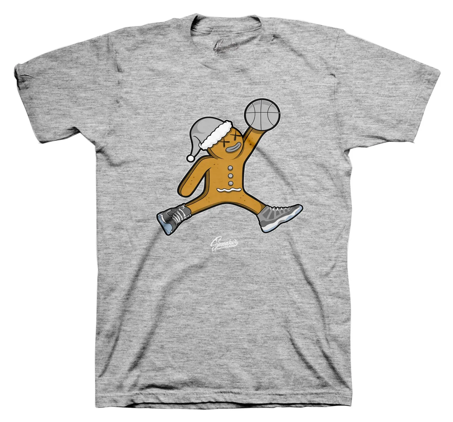 Retro 11 Cool Grey Shirt - Air Gingerbread Tee