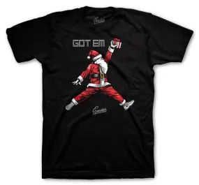 Retro 11 Cool Grey Shirt - Air Santa Tee