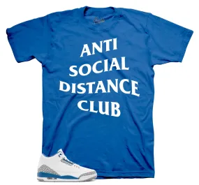 Retro 3 Wizards Social Distance Shirt