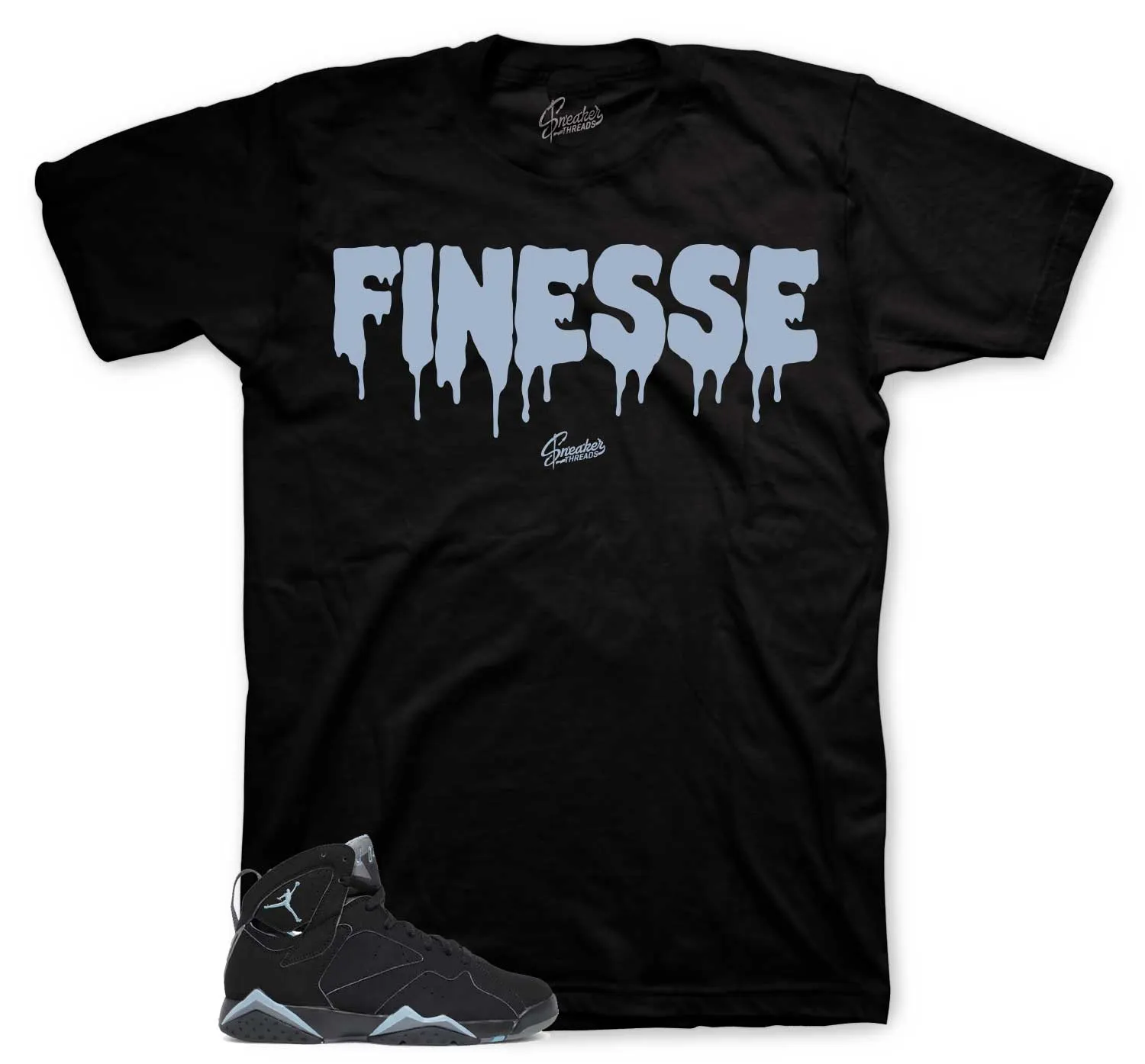 Retro 7 Chambray Shirt - Finesse - Black