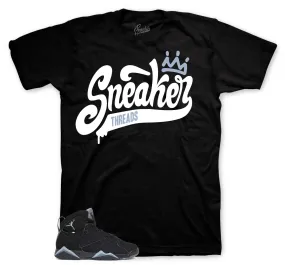 Retro 7 Chambray Shirt - ST Crown - Black