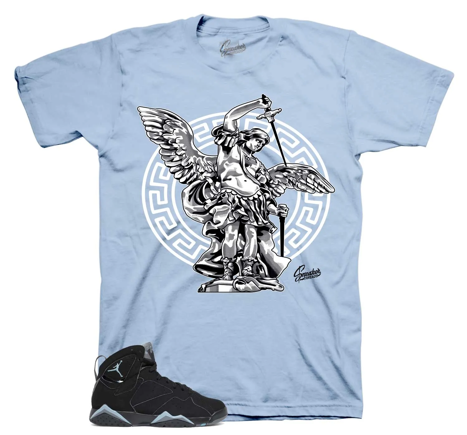 Retro 7 Chambray Shirt - St. Michael - Chambray