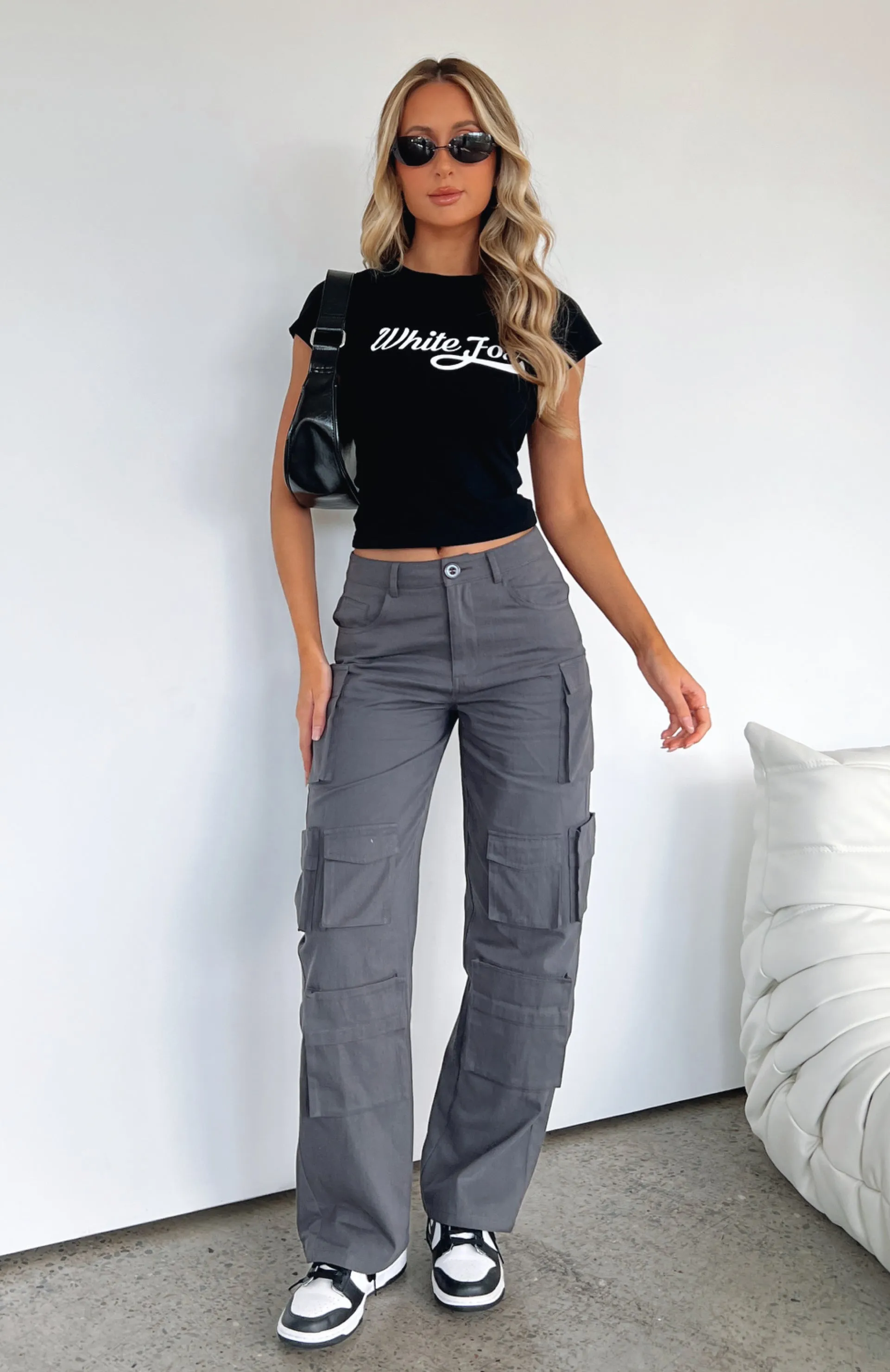 Run Right Back Pants Charcoal