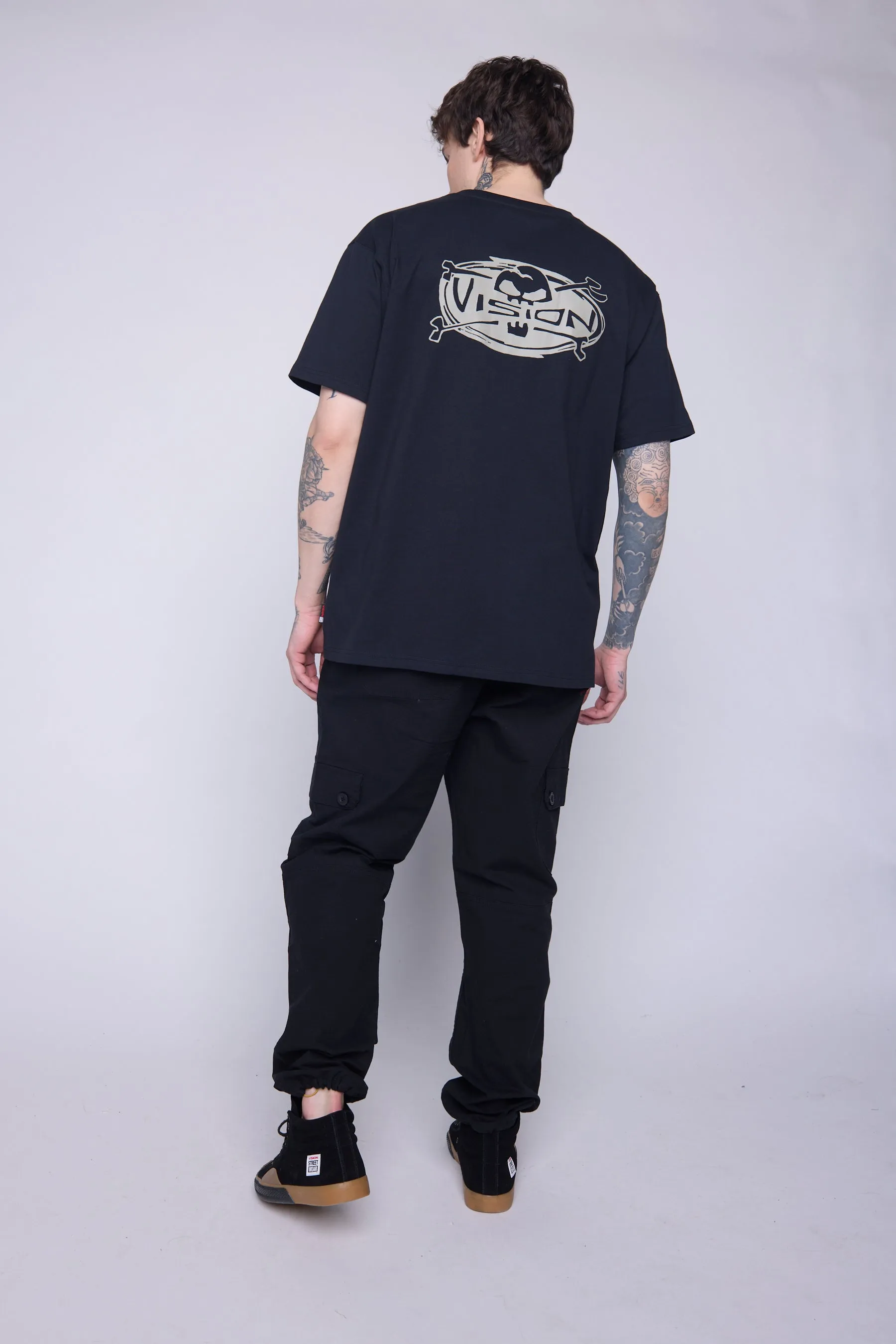 Skull Logo T-Shirt- black