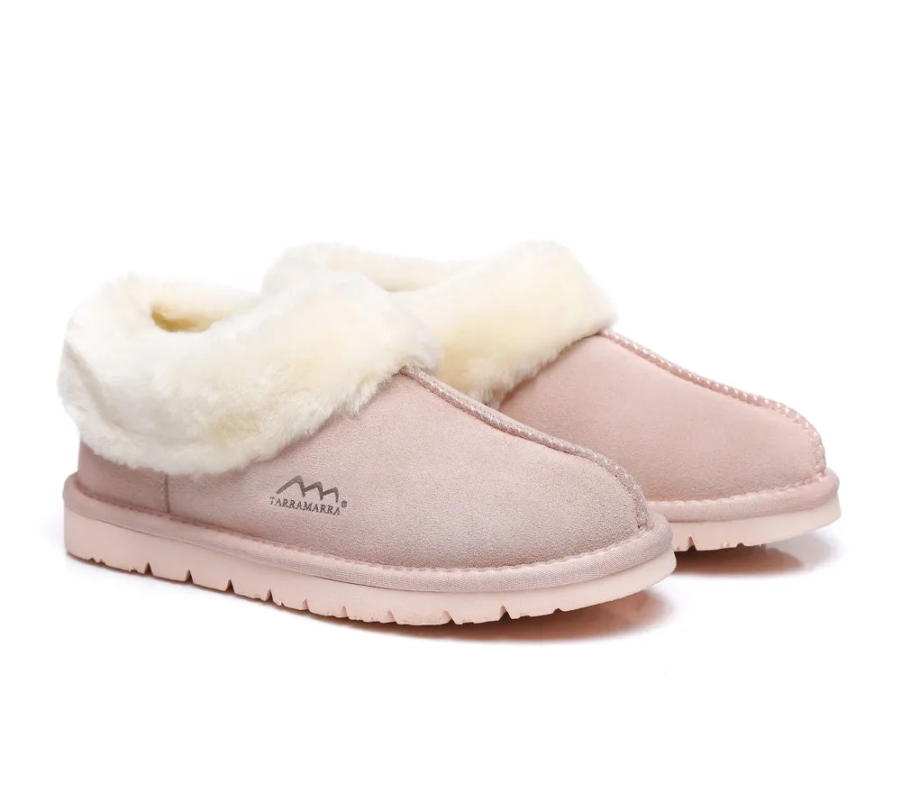 TARRAMARRA Premium Australian Sheepskin Ankle Unisex Slipper Homey