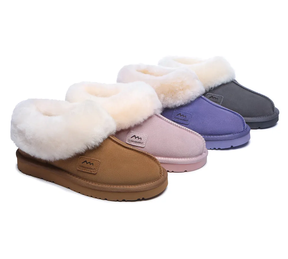 TARRAMARRA Premium Australian Sheepskin Ankle Unisex Slipper Homey